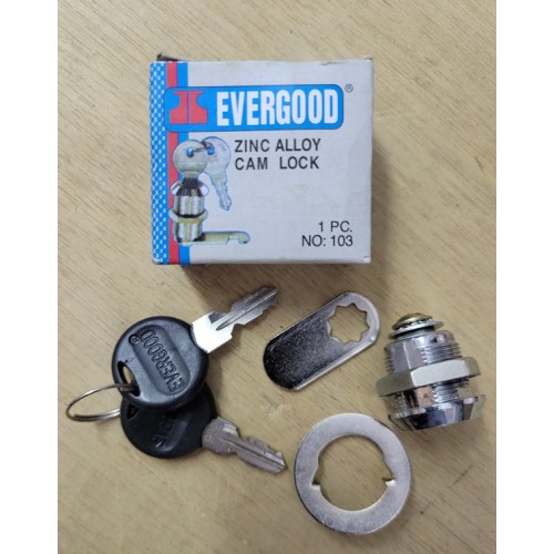 EVERGOOD ZINC ALLOY CAM LOCK NO103